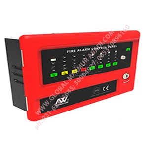 ASENWARE 4ZONE AW-CFP2166-4B CONVENTIONAL FIRE ALARM CONTROL PANEL SYSTEM