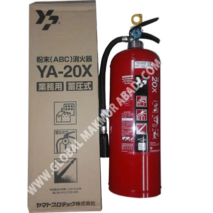 Dari YAMATO YA-20X / YA20X 6KG DRY CHEMICAL POWDER FIRE EXTINGUISHER APAR 0