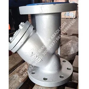 YONE Y STRAINER FLANGE END 