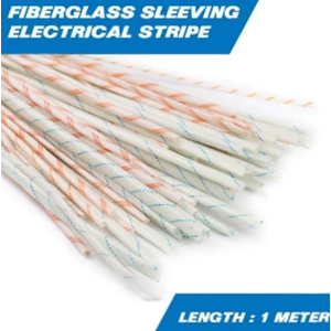 Fiberglass Sleeving Coated (Selongsong Belang) Electrical Stripe