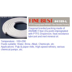 GLAND PACKING 4189-L FINE BEST