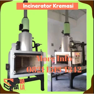 Mesin Incinerator Kremasi Hewan / Mesin Incinerator Sampah Medis Gas Burner