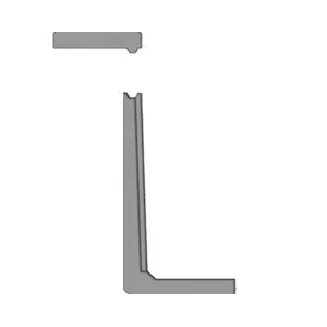 L-Shape Beton Pracetak Bentuk L 500 X 300 X 300