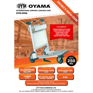 Troli Barang Airport Baggage Oym-250A