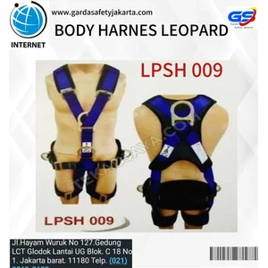 o  Body Harness Model Leopard LPSH 009 Pengaman Badan Warna Biru