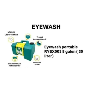 n  Eyewash Portable Darurat Hijau RYBX003 30 Liter