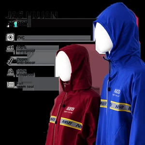e  Jas Hujan AXIO 882 warna Ungu