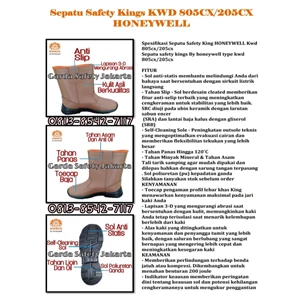 Sepatu Safety Kings KWD 805CX/205 CX HONEYWELL