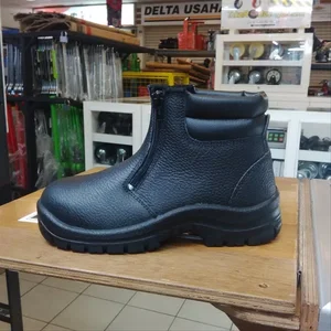 L gsj Sepatu Safety Krushers Tulsa Hitam