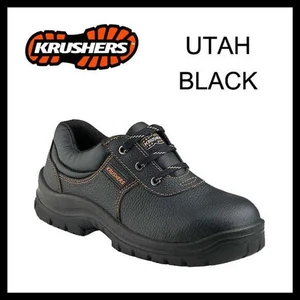 ssg  Sepatu Safety Krushers Utah Hitam
