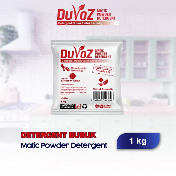 Deterjen Bubuk Pembersih Pakaian Davos 1 Kg