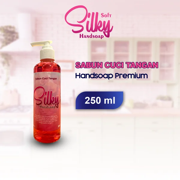 Sabun Cuci Tangan Silky 250 ml