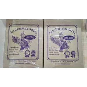 Kertas Pembungkus Makanan Cap Mata Elang Violet