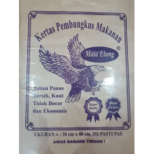 Kertas Pembungkus Makanan Cap Mata Elang Violet