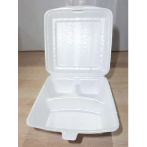 Kotak Nasi Styrofoam/Sterofoam Besar Sekat