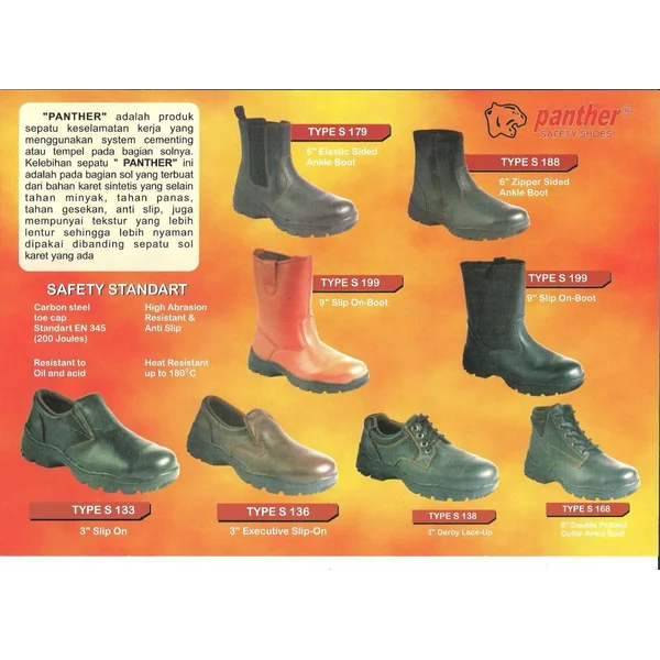 Sepatu Safety Panther