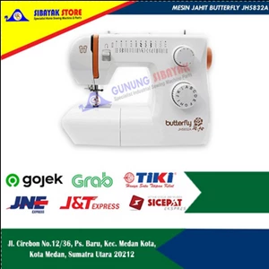 Mesin Jahit Portable Butterfly JH5832A
