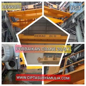 PERBAIKAN CRANE BIDANG CONTACTOR ATAU INDUSTRI