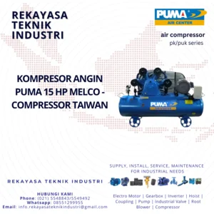 Kompresor Angin Puma 15 HP Melco - Compressor Taiwan