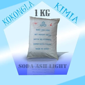 Karbonat Natrium Na2co3 / Soda Ash Light / Perawatan Kolam Renang 1Kg