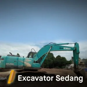 Excavator Sedang Rental Angkutan Berat