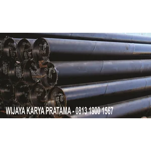 Pipa Black Steel Medium SNI diameter 1 Inch / 1" ( Pipa Besi Hitam)