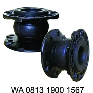 Rubber Expansion / Flexible Joint JIS 10K diameter 2 Inch / 2"