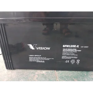 BATTERY VRLA vision 6FM120E - X