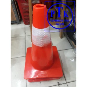 TRAFFIC CONE BASE ORANGE 45CM 911