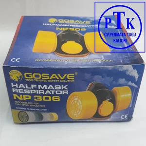 Masker Gosafe MASKER RESPIRATOR GOSAVE 2 MONCONG | PERMATA TUGU KALIORI