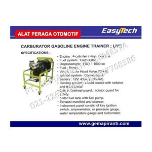 Gasoline Engine Carburator Trainer (Trainer Petrol Car Carburetor Engine) EASYTECH