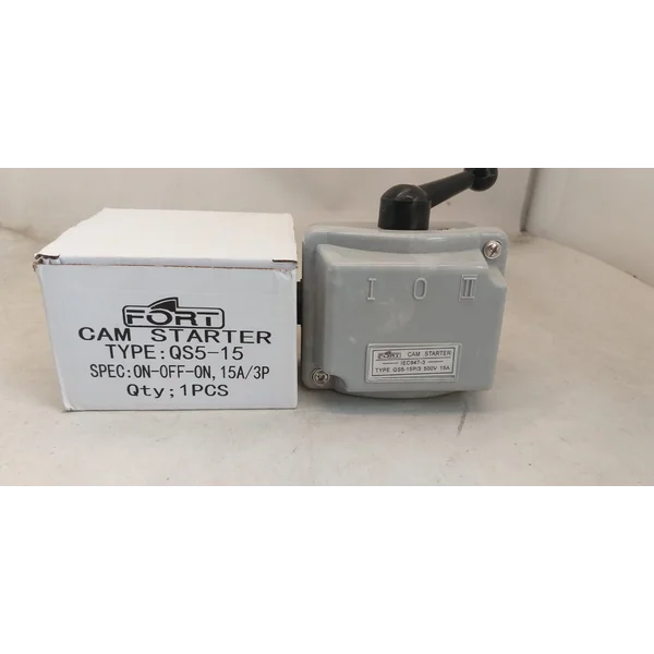 Cam Switch Type QS5-15P/3 15A On Off On Merk Fort