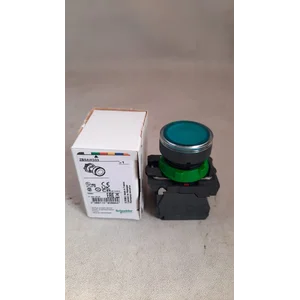Illuminated Push Button 22mm XB5AW33B5 Green Merk Schneider