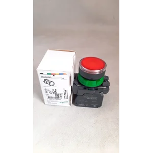 Illuminated Push Button 22mm XB5AW34M5 Red Merk Schneider