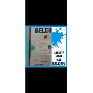 Kabel UTP CAT 6 Non Plenum 78145A Blue Merk Belden 