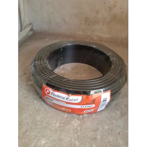 Kabel NYAF Federal Kabel Uk. 1MM Warna Hitam