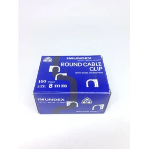 Imundex Cable Clip / Cable Clamps Size 8mm