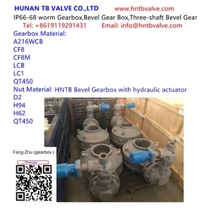 HNTB Worm Gearbox On Limit Switch