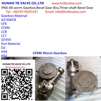 CF8M worm gearbox