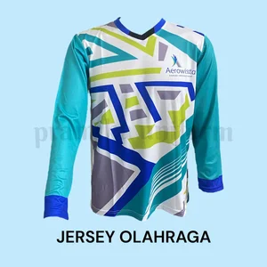 Seragam Kerja Olahraga Sepeda Dryfit Sublime