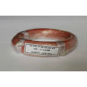Kabel Thermocouple RTD PT100 Teflon AFF Size : 2 x 0.25mm
