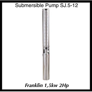 Deep Well Satellite Pump Sj.5-12 Franklin 2Hp 220Volt 1Phase Submersible Pump