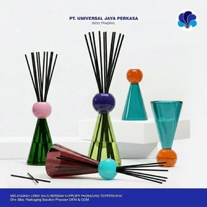 Botol Diffuser Geometric Cone Colorful