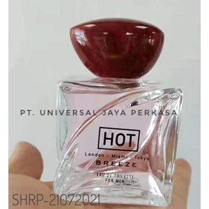 Perfume bottle tutup merah 100 ml 