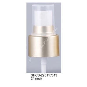 Cosmetic Bottle Head Spray type 24 neck gold