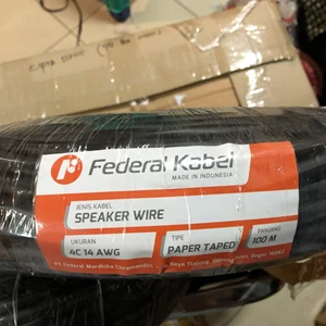 kabel speaker federal kabel isi 4 x 2.5 tipe 4c 14 awg