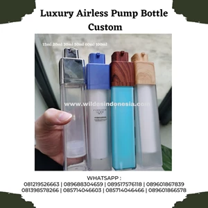 AIRLESS PUMP BOTTLE SUITABLE FOR SERUM 50ML 100ML