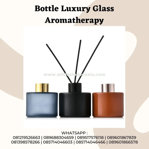 BOTOL GLASS MEWAH COCOK UNTUK PENGHARUM RUANGAN 50ML 100ML