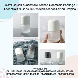 BOTOL FOUNDATION UNIK CAPSUL BODY FROSTED 30ML 