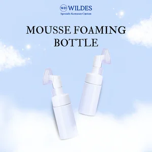 Botol Mousse Foaming plastik Kemasan plastik 80ml 100ml